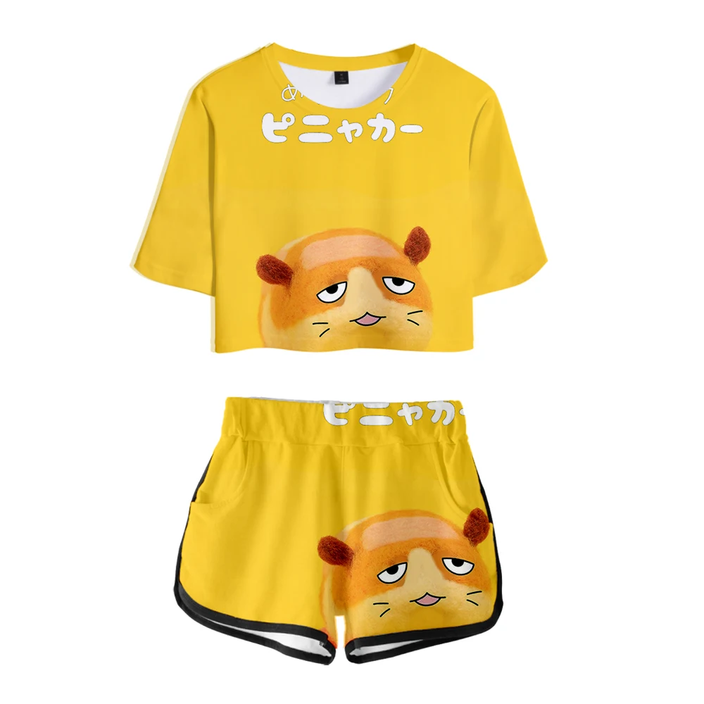 Cute guinea pig car car two-piece short sleeve T-shirt shorts animated 3D printing summer girl casual short sleeve + shorts set
Cute guinea pig car car two-piece short sleeve T-shirt shorts animated 3D printing summer girl casual short sleeve + shorts set