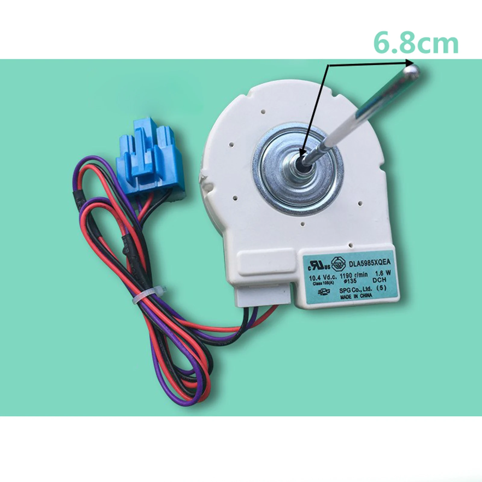 Freezer Brushless Fan Motor DLA5985XQEA for Midea Double Door Refrigerator Parts DC10.4V 1.6W
Freezer Brushless Fan Motor DLA5985XQEA for Midea Double Door Refrigerator Parts DC10.4V 1.6W