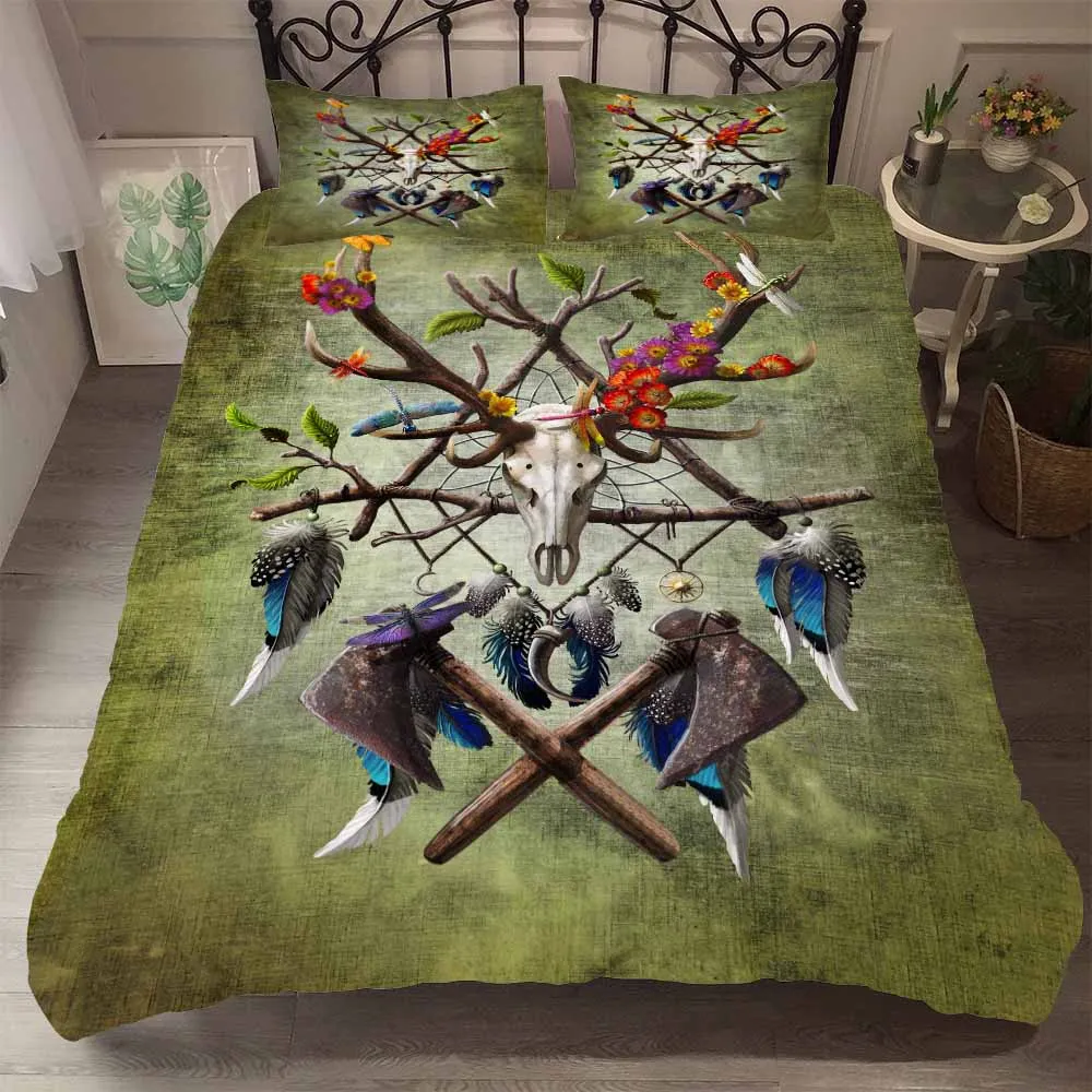 Dream Catcher Skull Bedding Set Bedroom Decor Girls Kids Gifts Duvet Comforter Cover Quilt Cover 2/3 Pieces Bedsprea Pillowcases
Dream Catcher Skull Bedding Set Bedroom Decor Girls Kids Gifts Duvet Comforter Cover Quilt Cover 2/3 Pieces Bedsprea Pillowcases