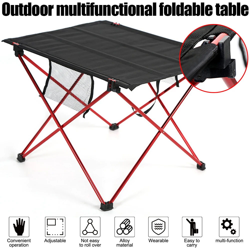 Camping Folding Table Aluminum Alloy Oxford Cloth Outdoor Hiking BBQ Picnic Portable Ultra Light Foldable Table With Bag
Camping Folding Table Aluminum Alloy Oxford Cloth Outdoor Hiking BBQ Picnic Portable Ultra Light Foldable Table With Bag