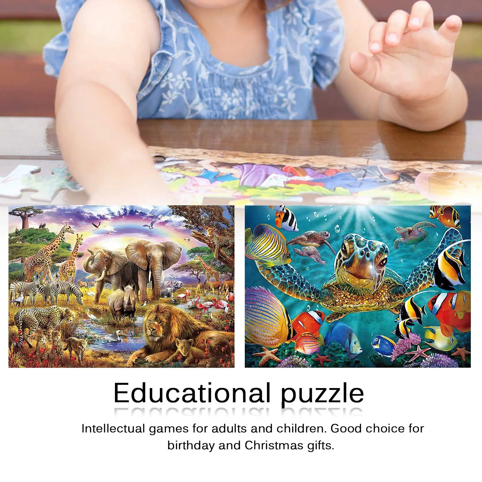 Jigsaw Puzzle Fantastic Educational Decompression Toy Game Puzzle 1000 Pieces Educational Toys Wooden Toy Gifts For The New Year
Jigsaw Puzzle Fantastic Educational Decompression Toy Game Puzzle 1000 Pieces Educational Toys Wooden Toy Gifts For The New Year