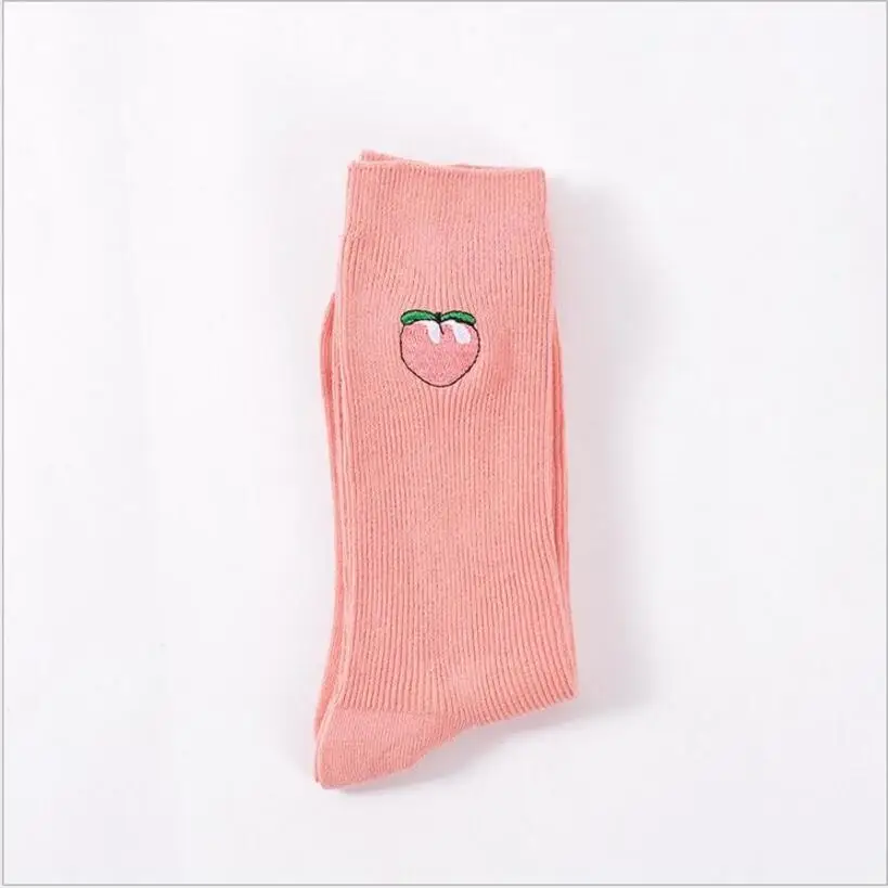 Cute Socks New Style Japanese Cotton Socks Double Needle Korean Sweet Sen Series Tube Socks Embroidery Fruit Pile Socks Purple
Cute Socks New Style Japanese Cotton Socks Double Needle Korean Sweet Sen Series Tube Socks Embroidery Fruit Pile Socks Purple
