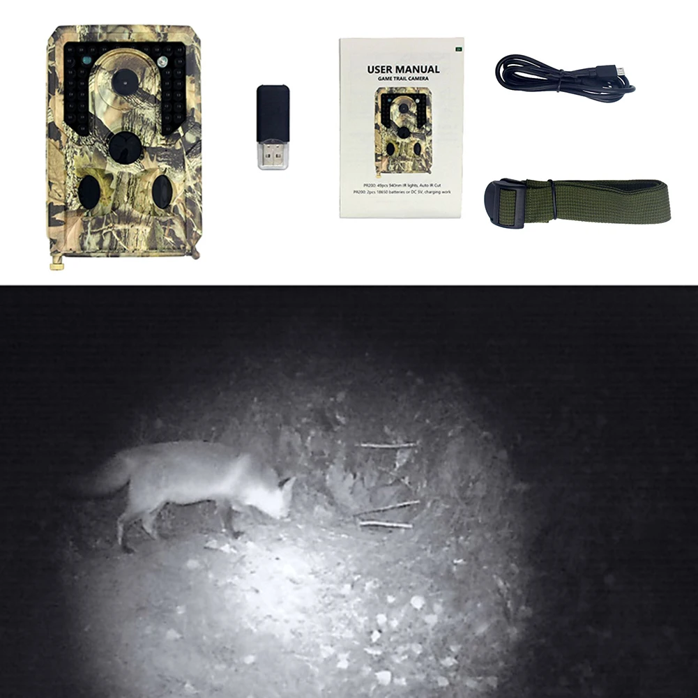 12MP Outdoor Trail Camera IP56 Waterproof PIR Outdoor Camping Cam With IR Led Night Vision 1080P Vedio
12MP Outdoor Trail Camera IP56 Waterproof PIR Outdoor Camping Cam With IR Led Night Vision 1080P Vedio