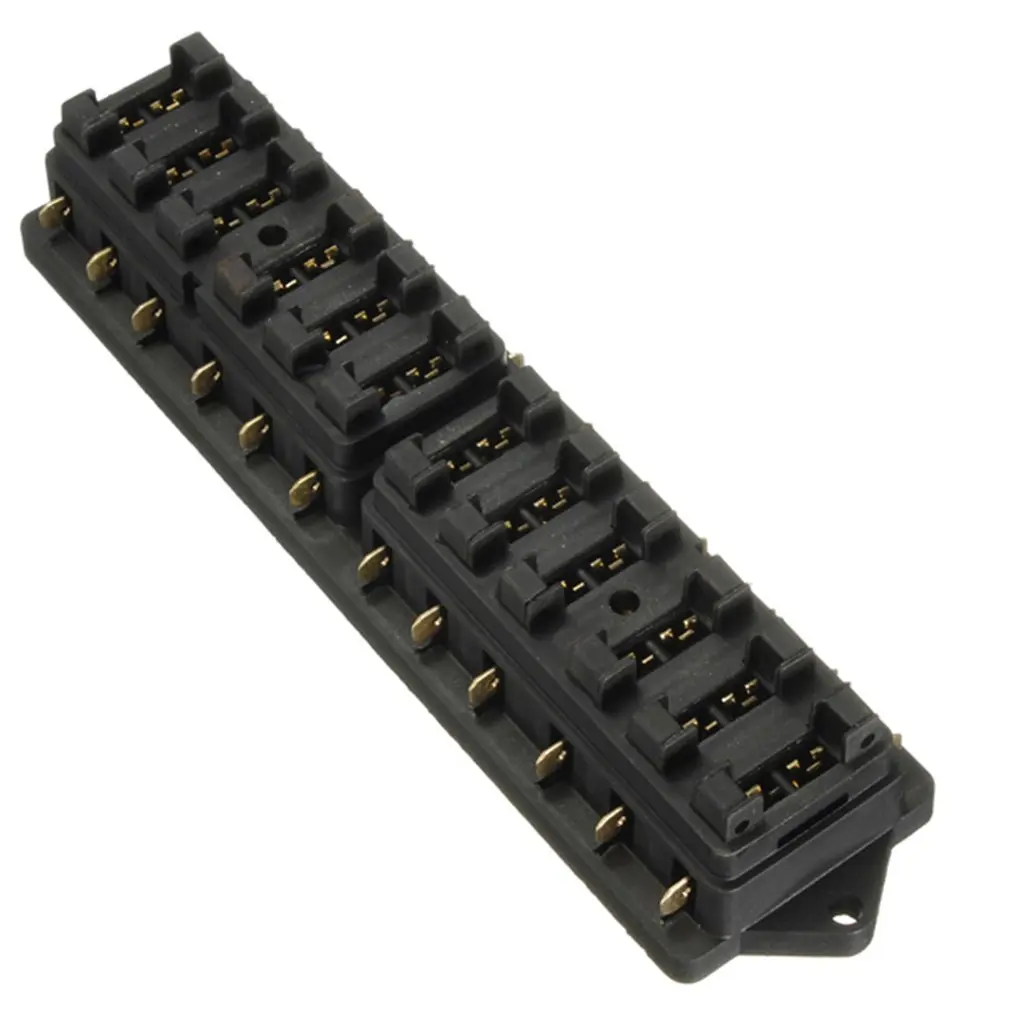12v 24v Volt 12 Way Heavy Duty Standard Blade Fuse Box Holder Kit Car Van Marine Car Automotive Fuse Box
12v 24v Volt 12 Way Heavy Duty Standard Blade Fuse Box Holder Kit Car Van Marine Car Automotive Fuse Box