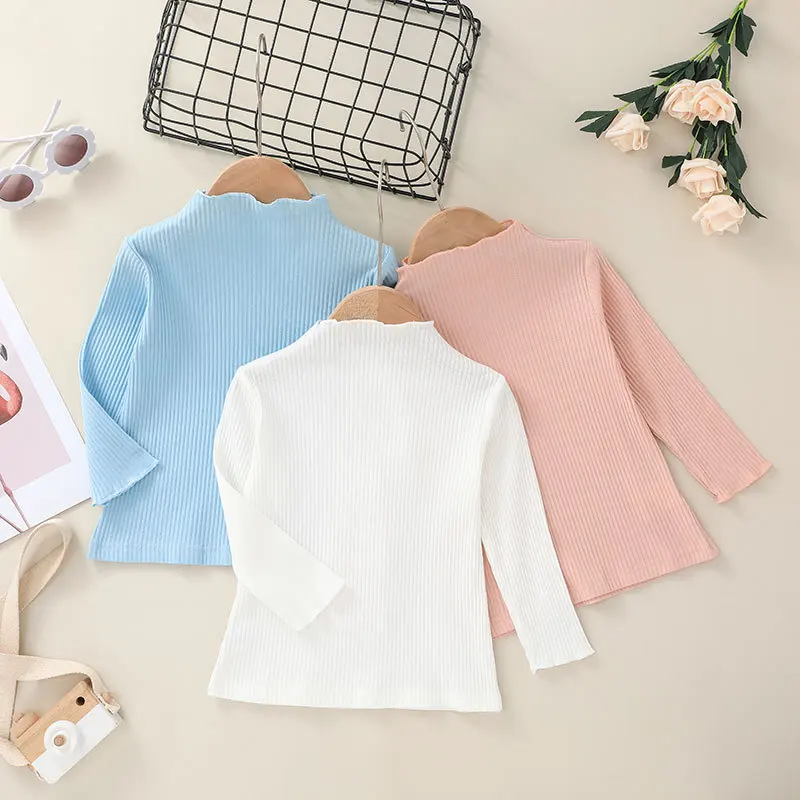 2021 New Arrivals Winter Children Casual Cotton Long Sleeve O Neck Pink Blue White Solid Baby Girl T-shirt 18M-6T
2021 New Arrivals Winter Children Casual Cotton Long Sleeve O Neck Pink Blue White Solid Baby Girl T-shirt 18M-6T