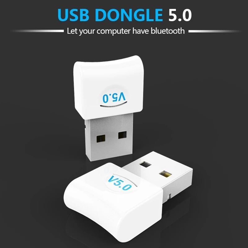 Computer Bluetooth Adapter 5.0USB Desktop Dongle Wireless WiFi o Receiver Transmitter
Computer Bluetooth Adapter 5.0USB Desktop Dongle Wireless WiFi o Receiver Transmitter