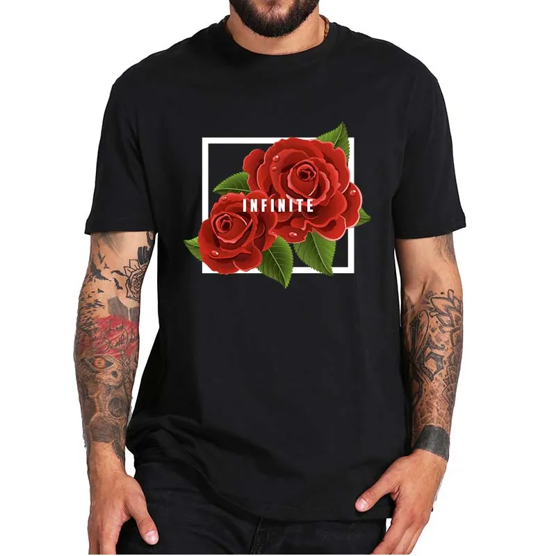 Infinity Red Roses Art T-Shirt Infinite Lists Caylus American YouTuber Fans Tee Shirts Premium Soft 100% Cotton Tops EU Size
Infinity Red Roses Art T-Shirt Infinite Lists Caylus American YouTuber Fans Tee Shirts Premium Soft 100% Cotton Tops EU Size