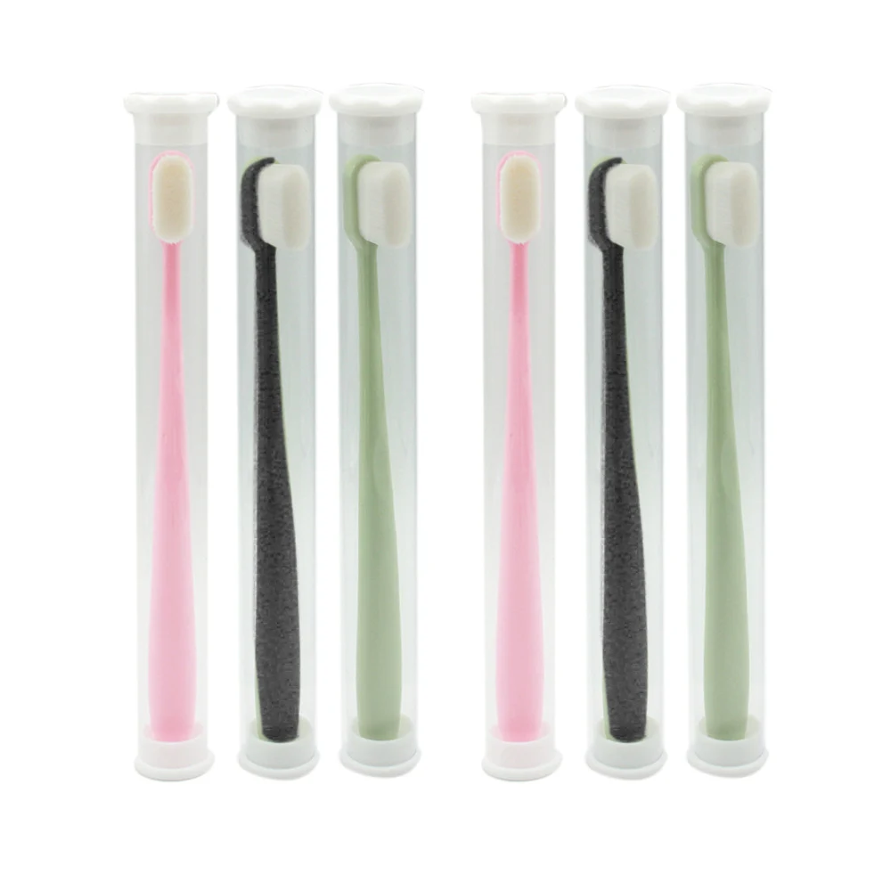 9pcs 3 Colors Ultra-fine Wave Toothbrush Soft Bristle Oral Care Cleaning Adult Children Soft Toothbrush
9pcs 3 Colors Ultra-fine Wave Toothbrush Soft Bristle Oral Care Cleaning Adult Children Soft Toothbrush