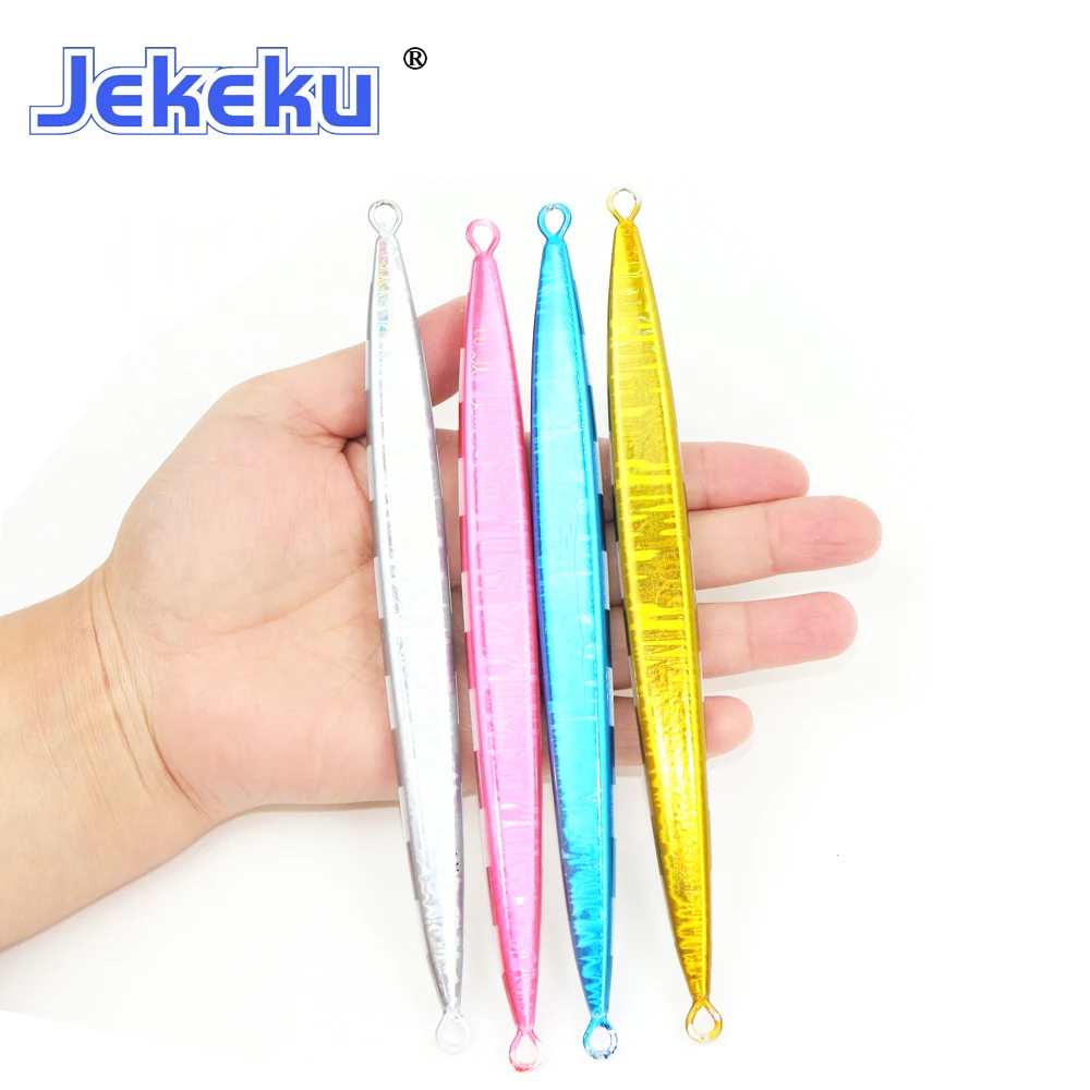 JEKEKU NEW 4Pcs 120g 150g 200g 250g Lead Jig Fish Sea Bass Lure Artificial Bait Lead Lure Deep Sea Lure
JEKEKU NEW 4Pcs 120g 150g 200g 250g Lead Jig Fish Sea Bass Lure Artificial Bait Lead Lure Deep Sea Lure