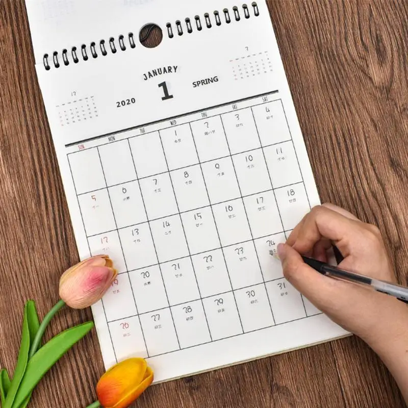Creative 2020 Hanging Calendar Hand Drawing Simple Checker Agenda 365 days Daily Planner Notes Wall Table Notepad
Creative 2020 Hanging Calendar Hand Drawing Simple Checker Agenda 365 days Daily Planner Notes Wall Table Notepad