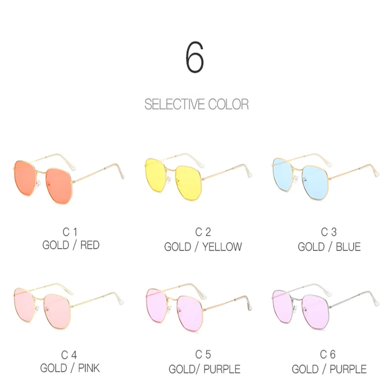 2020 New Polygon Small Sunglasses Women Retro candy color Round Metal Sun Glasses Men Brand Designer fashion UV400
2020 New Polygon Small Sunglasses Women Retro candy color Round Metal Sun Glasses Men Brand Designer fashion UV400
