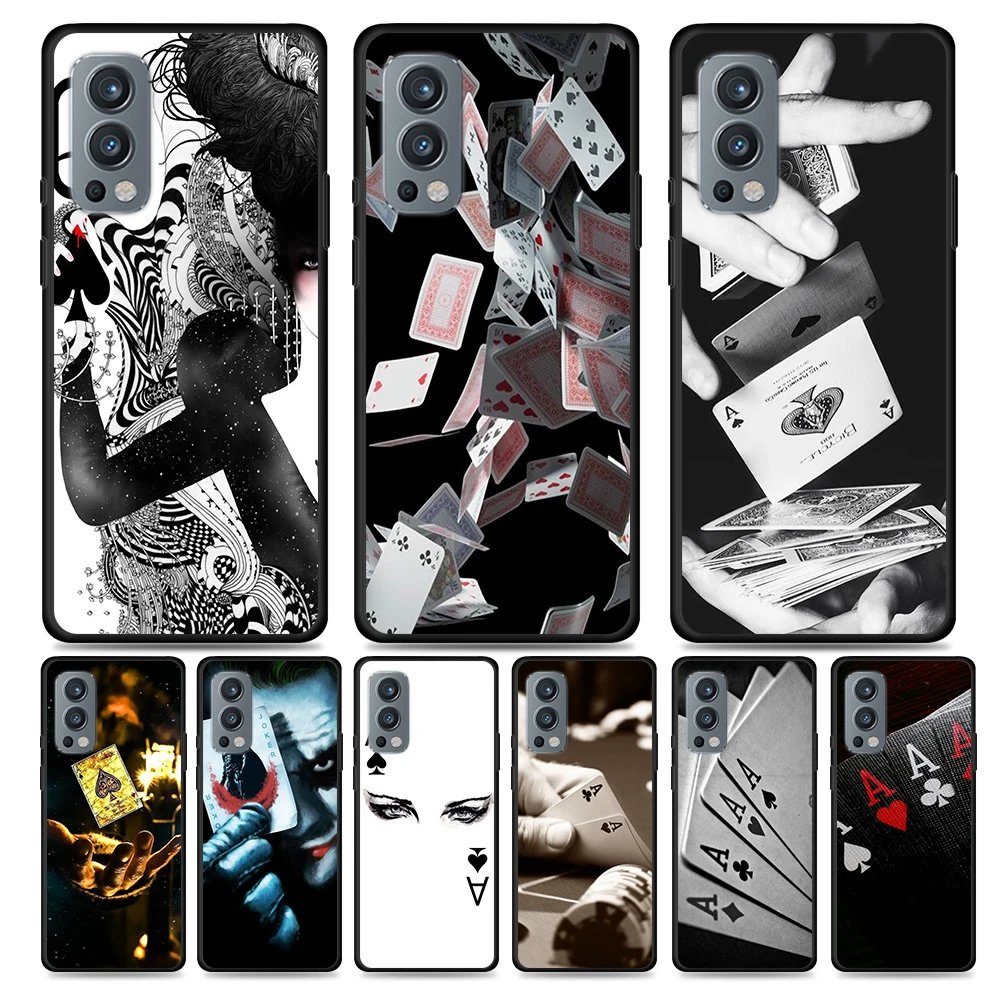 Lvoe Playing Cards Silicone Cover For OnePlus Nord CE 2 N10 N100 9 9R 8T 7T 6T 5T 8 7 6 Plus Pro Phone Case Shell
Lvoe Playing Cards Silicone Cover For OnePlus Nord CE 2 N10 N100 9 9R 8T 7T 6T 5T 8 7 6 Plus Pro Phone Case Shell