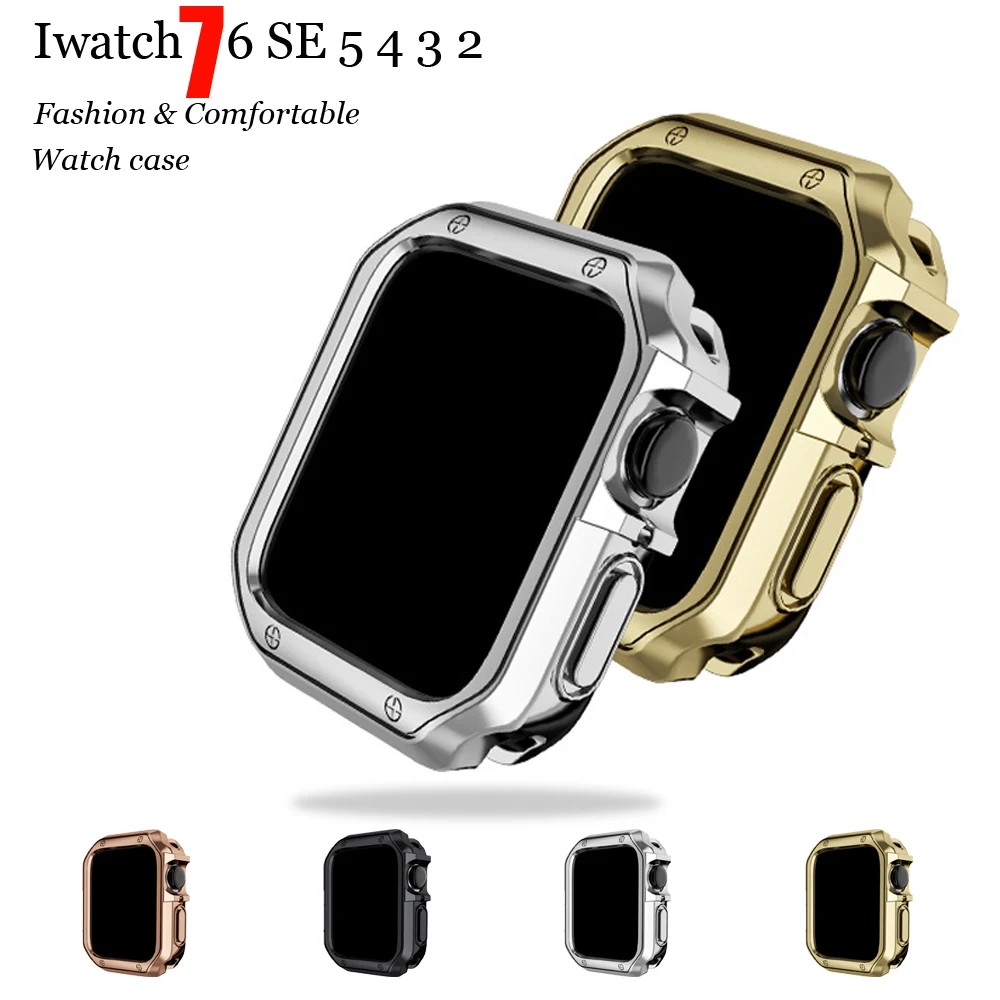 Soft TPU Watch Case for apple watch 7 SE 6 5 4 3 2 45mm 41mm 44mm 40mm 42mm 38mm iwatch Protector Bumper Cover Accessories
Soft TPU Watch Case for apple watch 7 SE 6 5 4 3 2 45mm 41mm 44mm 40mm 42mm 38mm iwatch Protector Bumper Cover Accessories