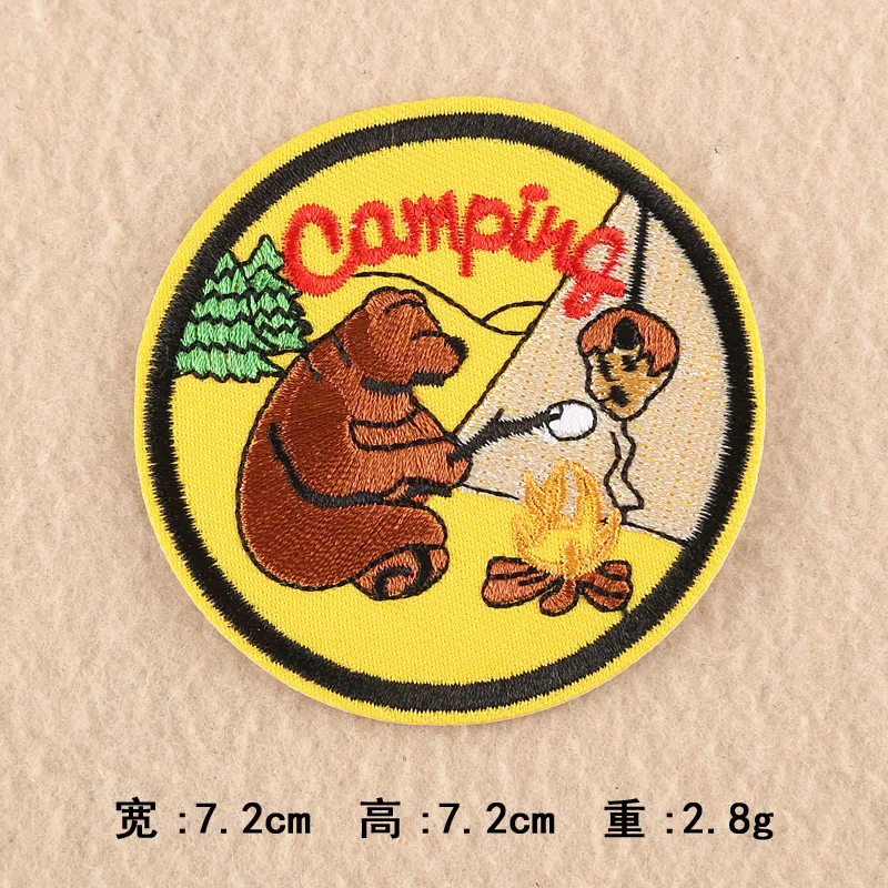 Embroidered Cloth DIY Stickers Round Animal Head Badge High-End Clothing Accessories Adhesive Patch Iron on Patches Jackets
Embroidered Cloth DIY Stickers Round Animal Head Badge High-End Clothing Accessories Adhesive Patch Iron on Patches Jackets