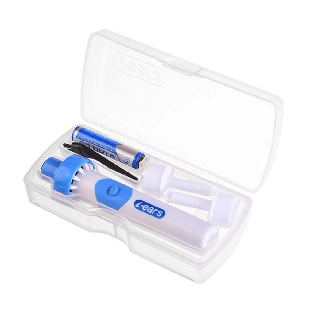 Ear Wax Removal Kit Ear Cleaner Portable Automatic Electric Vacuum Ear Wax Earwax Remover Ear-Pick Clean Tools Set
Ear Wax Removal Kit Ear Cleaner Portable Automatic Electric Vacuum Ear Wax Earwax Remover Ear-Pick Clean Tools Set