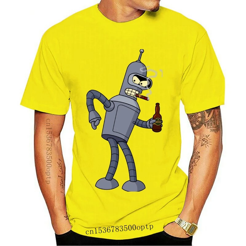 New Antidazzle 2021 Hot Selling Funny Bender Bending Rodriguez Cotton T Shirt for men
New Antidazzle 2021 Hot Selling Funny Bender Bending Rodriguez Cotton T Shirt for men