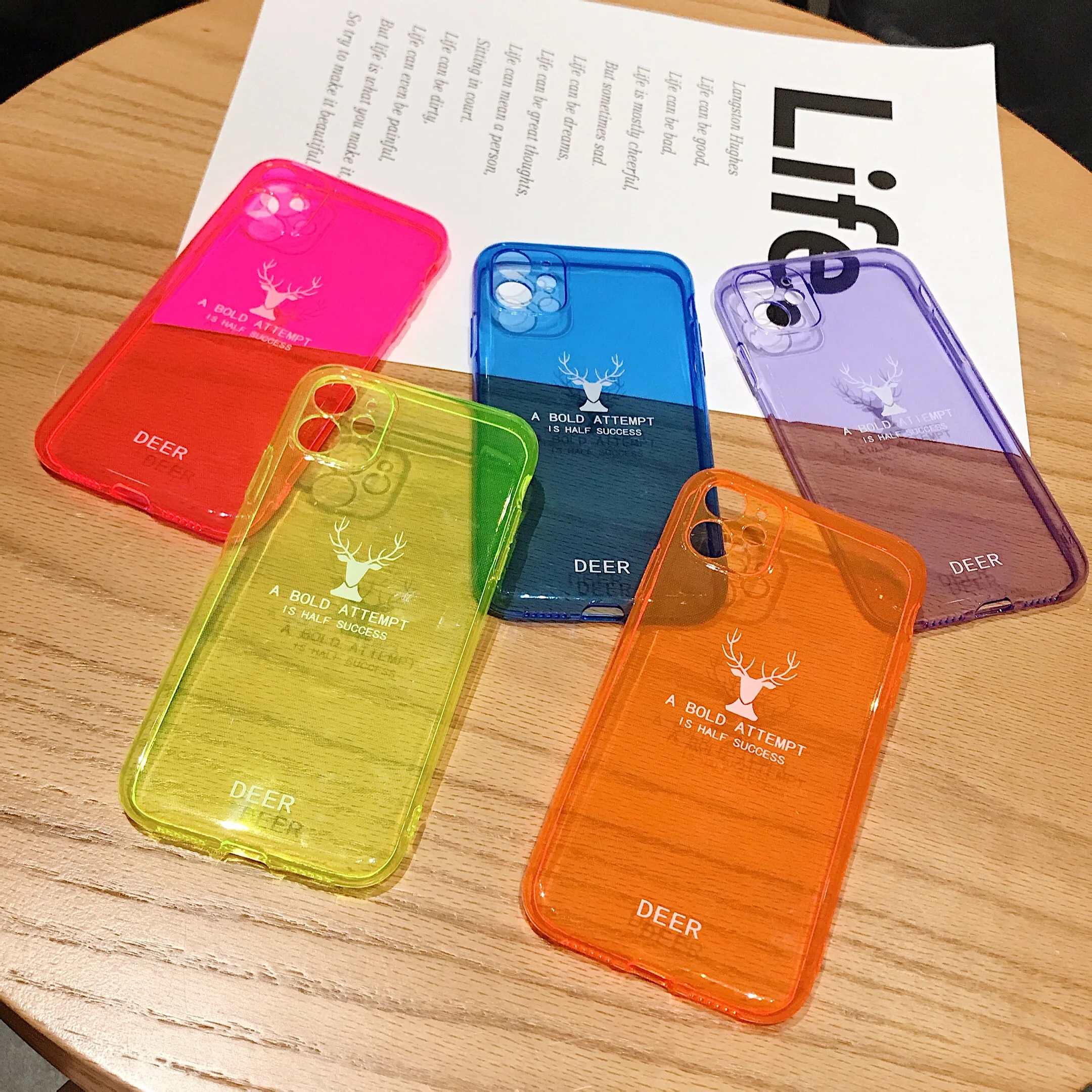 Ультратонкий Прозрачный чехол для телефона iPhone 11 Pro XS Max X XR 6 7 8 Plus SE 2 2020 мягкие
