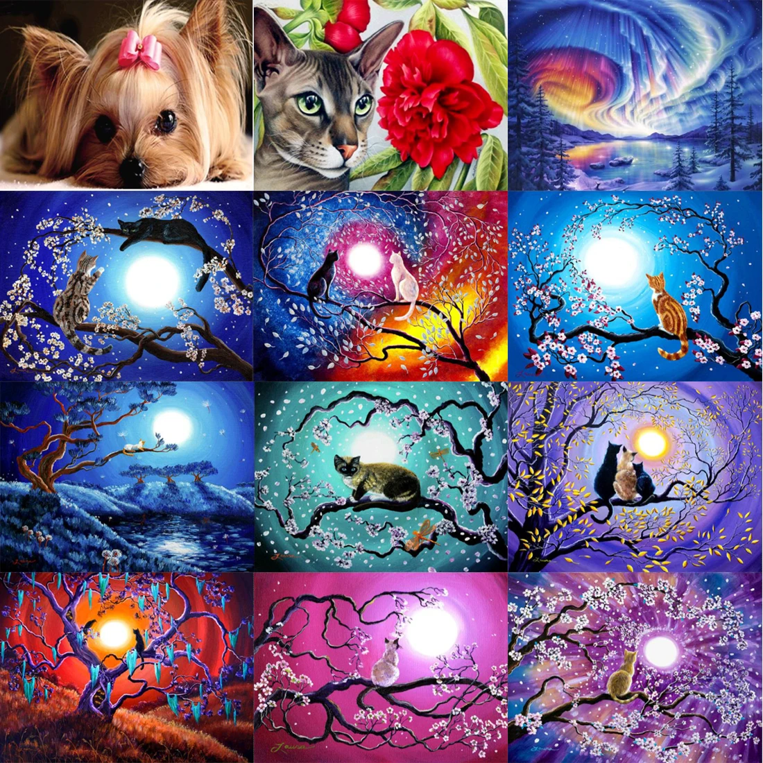 Animal gato 5D diamante pintura pegatina redonda mosaico diamante bordado punto de cruz decoración del hogar artesanía
Animal gato 5D diamante pintura pegatina redonda mosaico diamante bordado punto de cruz decoración del hogar artesanía