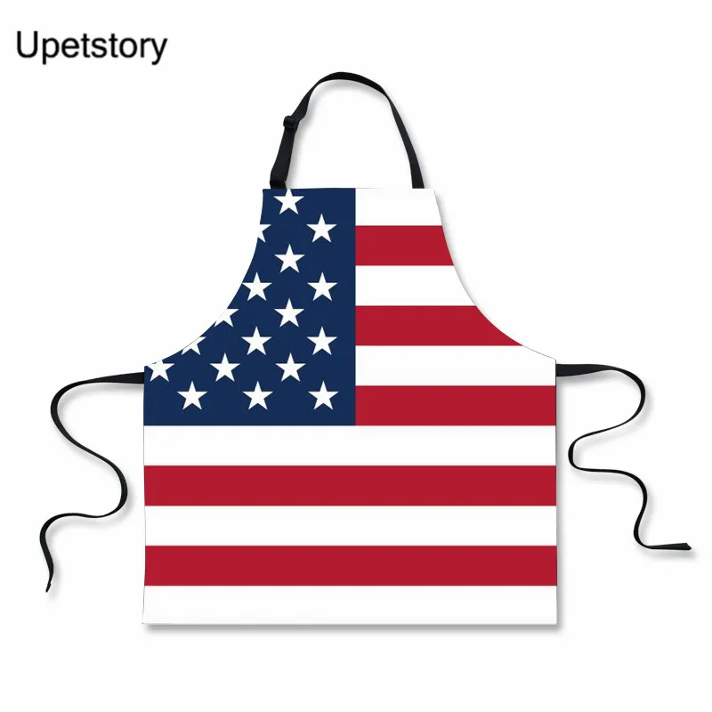 Upetstory Printing National Flag Kitchen Aprons for Women Men Bibs Household Cleaning Pinafore Home Cooking Apron 65*72cm
Upetstory Printing National Flag Kitchen Aprons for Women Men Bibs Household Cleaning Pinafore Home Cooking Apron 65*72cm