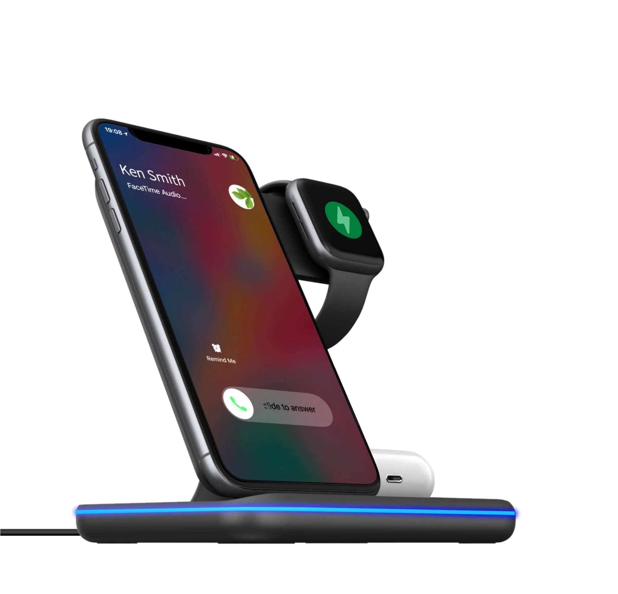15W Wireless Charger Stand Dock Qi Fast Charging Station for iPhone Huawei Xiaomi For Air pods pro
15W Wireless Charger Stand Dock Qi Fast Charging Station for iPhone Huawei Xiaomi For Air pods pro