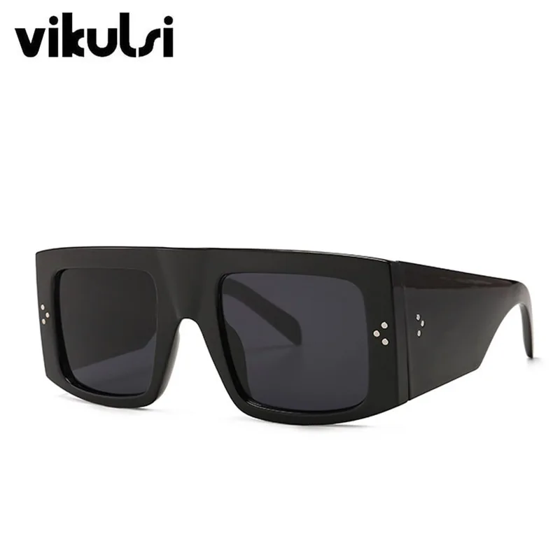 Classic Oversized Square Sunglasses Plastic Black Shades Women Luxury Designer Flat Top Sun Glasses For Men Big Frame Eyewear
Classic Oversized Square Sunglasses Plastic Black Shades Women Luxury Designer Flat Top Sun Glasses For Men Big Frame Eyewear