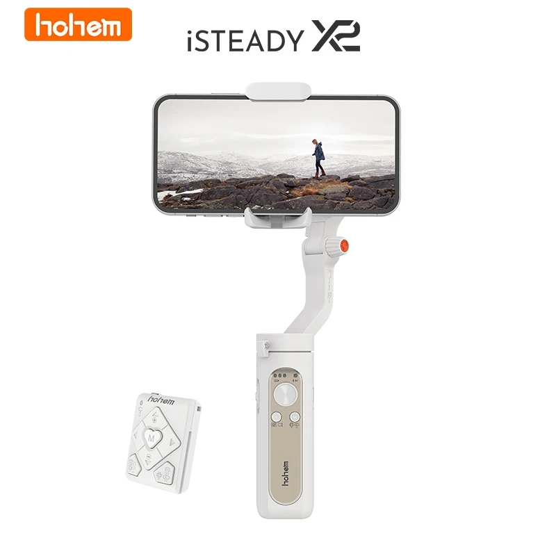 Hohem iSteady X 2 X2 3 Axis Handheld Stabilizer Face Tracking Smart Anti-shake Selfie Stick for iPhone Smartphone Action Camera
Hohem iSteady X 2 X2 3 Axis Handheld Stabilizer Face Tracking Smart Anti-shake Selfie Stick for iPhone Smartphone Action Camera