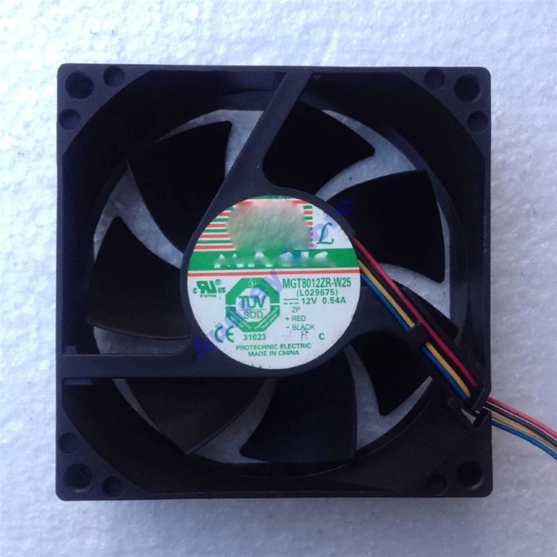 MGT8012ZR-W25 8025 12V 0.54A 6,48 W PWM 4 провода Вентилятор охлаждения 4250 об/мин 53.72CFM воздуходувка
MGT8012ZR-W25 8025 12V 0.54A 6,48 W PWM 4 провода Вентилятор охлаждения 4250 об/мин 53.72CFM воздуходувка