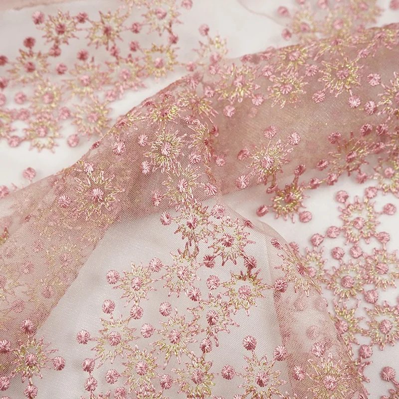 2yard 5yard Embroidery Flower Bean Color Lace Fabric DIY Lady Dress Sewing Material Cloth V2752
2yard 5yard Embroidery Flower Bean Color Lace Fabric DIY Lady Dress Sewing Material Cloth V2752