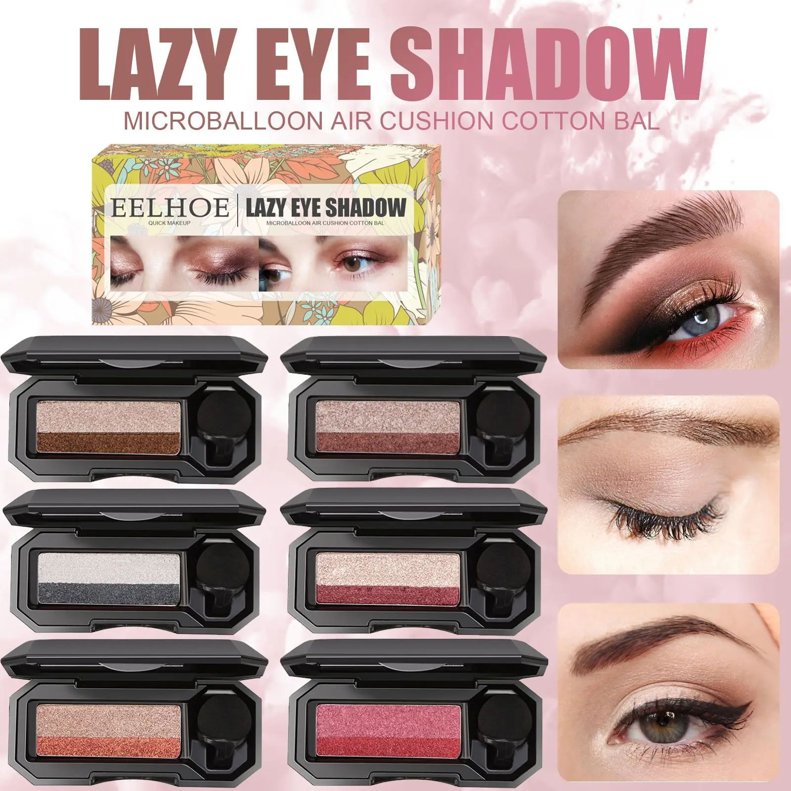 Air Cushion Eyeshadow make up palette Glitter Shimmer Eye Shadow pallete Waterproof Save Time Long Lasting Cosmetic Beauty
Air Cushion Eyeshadow make up palette Glitter Shimmer Eye Shadow pallete Waterproof Save Time Long Lasting Cosmetic Beauty