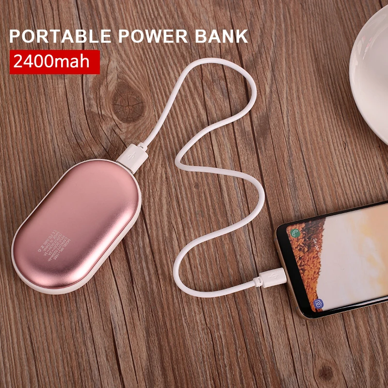 Electric Heater Warmer Portable Economic Aluminium Alloy 2400mah Travel Outdoors Home Hand Warmer Phone USB Pocket Mini Office
Electric Heater Warmer Portable Economic Aluminium Alloy 2400mah Travel Outdoors Home Hand Warmer Phone USB Pocket Mini Office