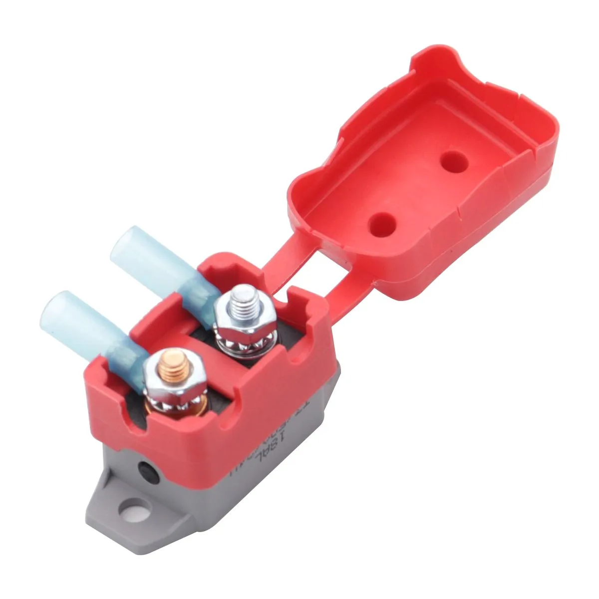 Shortstop Circuit Breaker 20A 24V Automatic Reset With Protective Red Boot Car Accessory Protector With Terminal Block
Shortstop Circuit Breaker 20A 24V Automatic Reset With Protective Red Boot Car Accessory Protector With Terminal Block