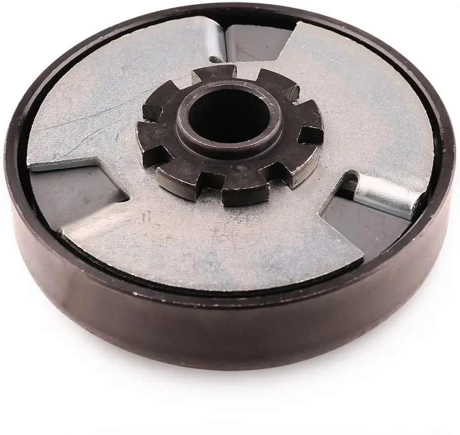 Centrifugal Clutch Go Kart Clutch 3/4 Bore 10T Tooth for 2 - 6.5HP Engines GC160, GC190, GX120, GX140, GX160, GX200
Centrifugal Clutch Go Kart Clutch 3/4 Bore 10T Tooth for 2 - 6.5HP Engines GC160, GC190, GX120, GX140, GX160, GX200