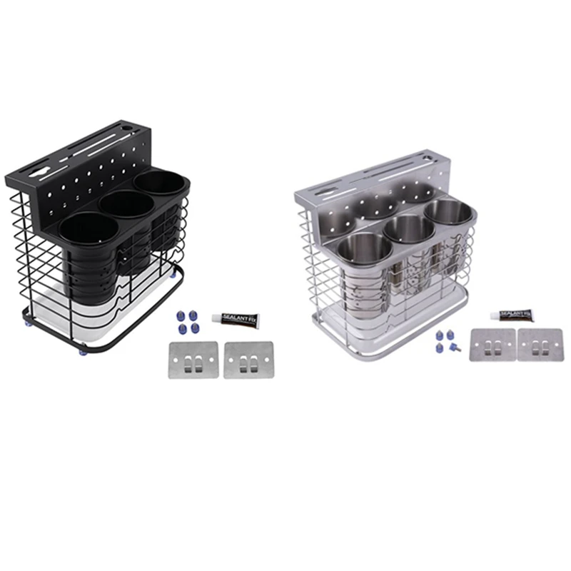 Wall Mounted Stand Kitchen Storage Rack Knife Holder Cutlery Box Spoons Forks Organizer Container Dishware
Wall Mounted Stand Kitchen Storage Rack Knife Holder Cutlery Box Spoons Forks Organizer Container Dishware