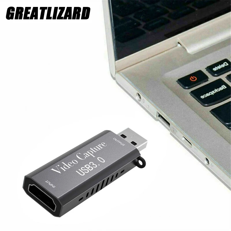 Greatlizard 4K Video Capture Card USB 3.0 HDMI Video Grabber Record Box For PS4 Game DVD Camera Recording Live Streaming
Greatlizard 4K Video Capture Card USB 3.0 HDMI Video Grabber Record Box For PS4 Game DVD Camera Recording Live Streaming