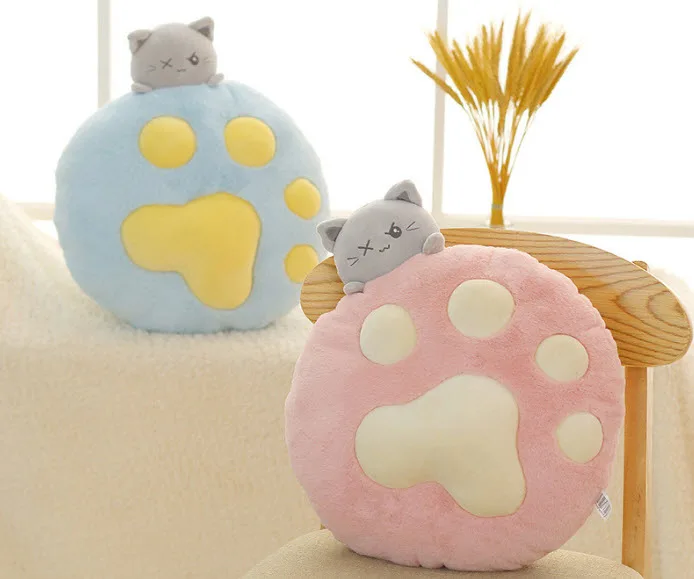 Cute Stuffed Cat Pillow Lovely Cat Paw Cushion Birthday Gift Soft Plush Toys Lovely Kids Pillow Chair Back Cushion
Cute Stuffed Cat Pillow Lovely Cat Paw Cushion Birthday Gift Soft Plush Toys Lovely Kids Pillow Chair Back Cushion