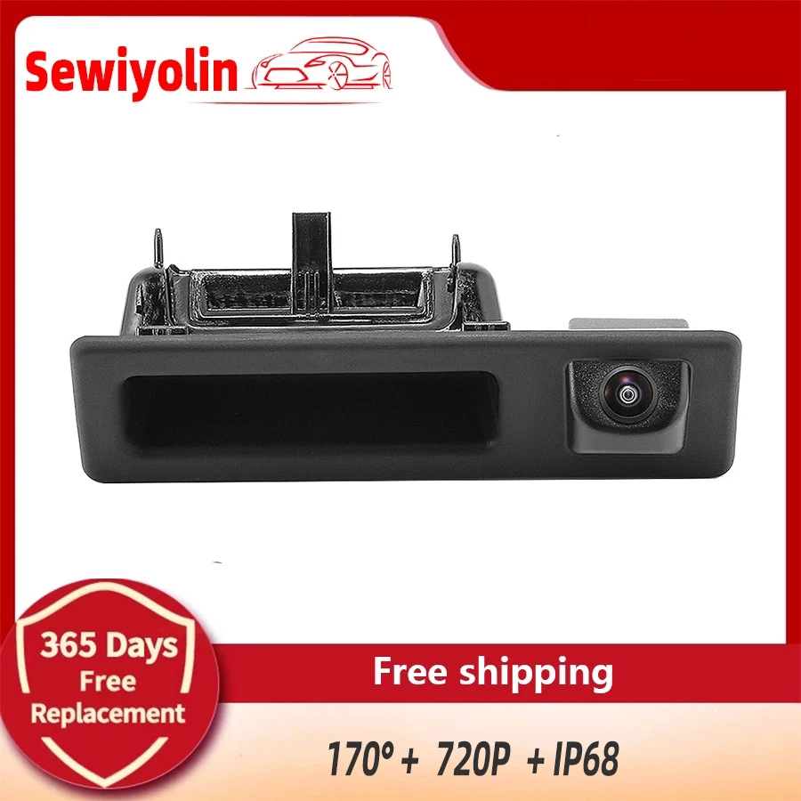 Fisheye Lens Car Rear View Reverse Backup Trunk Handle Camera For BMW 3 Series 5 X3 Series F10 F11 F25 F30
Fisheye Lens Car Rear View Reverse Backup Trunk Handle Camera For BMW 3 Series 5 X3 Series F10 F11 F25 F30