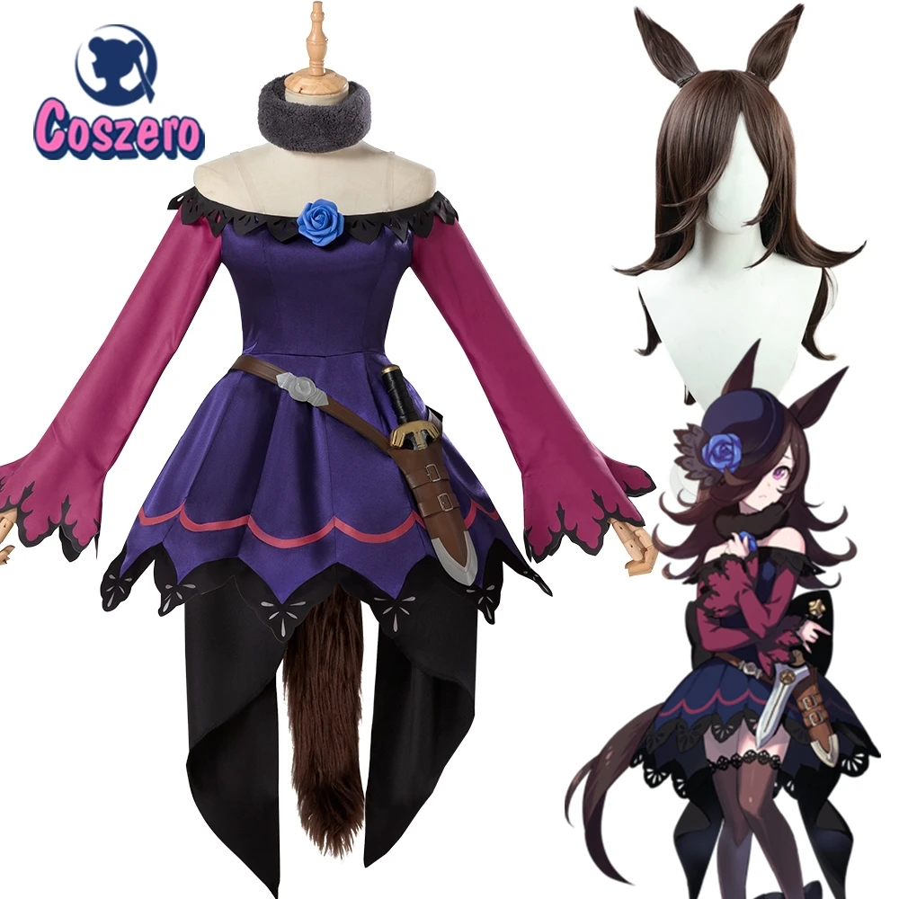 Uma Musume Pretty Derby Rice Shower Cosplay Costume Lolita Elegant Dress Halloween Carnival Women Girl Uniforms
Uma Musume Pretty Derby Rice Shower Cosplay Costume Lolita Elegant Dress Halloween Carnival Women Girl Uniforms