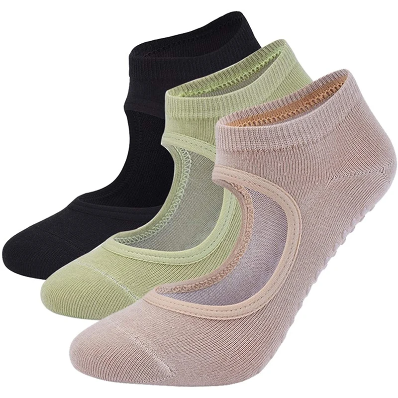 Women High Quality Pilates Socks Anti-Slip Breathable Backless Yoga Socks Ankle Ladies Ballet Dance Sports Socks for Fitness Gym
Women High Quality Pilates Socks Anti-Slip Breathable Backless Yoga Socks Ankle Ladies Ballet Dance Sports Socks for Fitness Gym