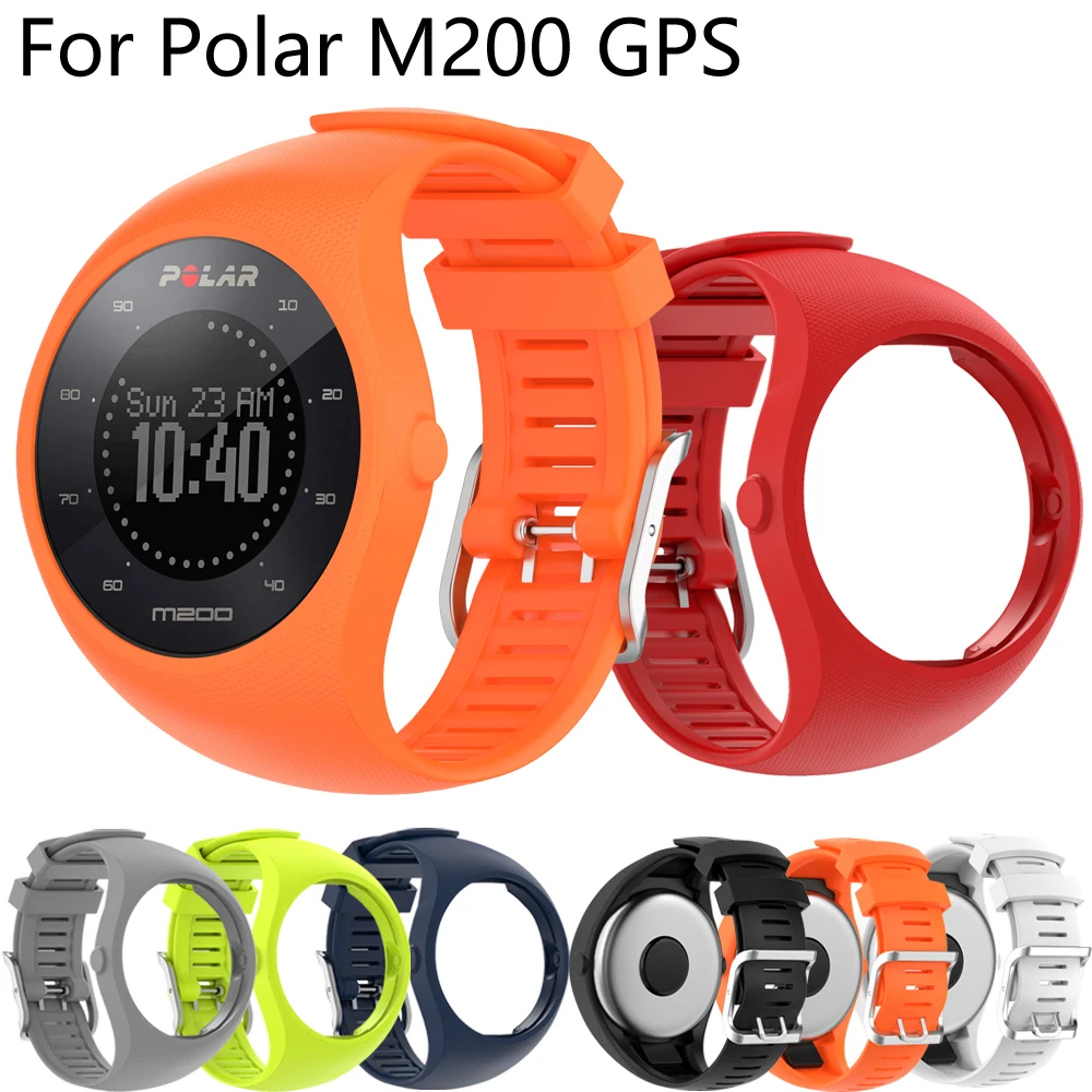 Watchband Replacement for Polar M200 GPS Running Smart Watch Band Wrist Strap Bracelet with Buckle Smart Silicone Accessories
Watchband Replacement for Polar M200 GPS Running Smart Watch Band Wrist Strap Bracelet with Buckle Smart Silicone Accessories