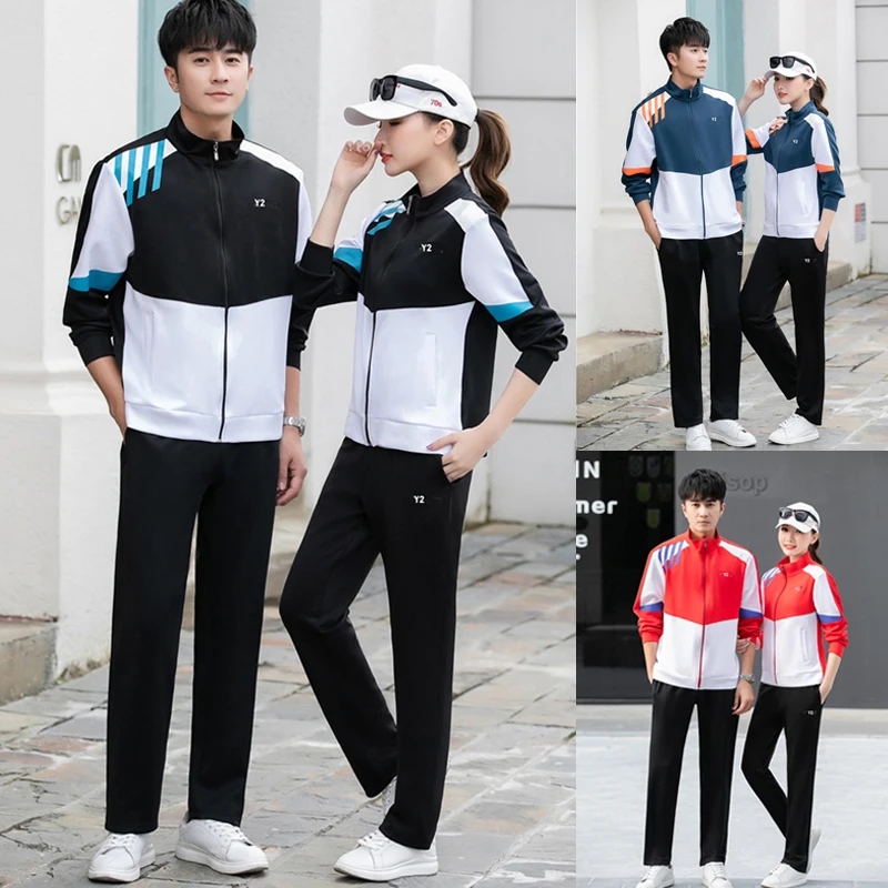 Men Women Tennis Jacket Set Quick Dry Tennis Coat Girl Badminton Table Tennis Clothes Women Athletic Set Sports Pants sport suit
Men Women Tennis Jacket Set Quick Dry Tennis Coat Girl Badminton Table Tennis Clothes Women Athletic Set Sports Pants sport suit