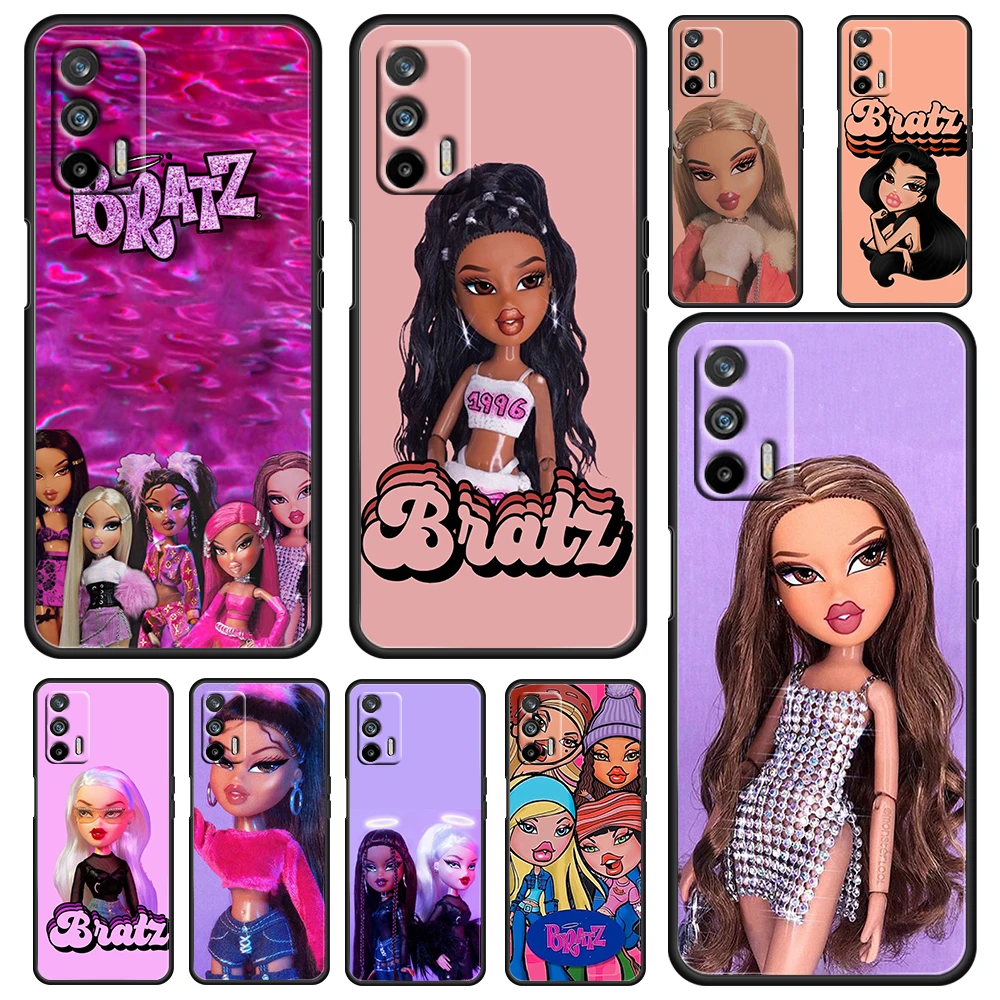 Cute Bratz Fashion Doll For OPPO Realme GT Explorer Master Neo Flash Edition C21 C20 C15 C11 C3 Soft Black Phone Case
Cute Bratz Fashion Doll For OPPO Realme GT Explorer Master Neo Flash Edition C21 C20 C15 C11 C3 Soft Black Phone Case