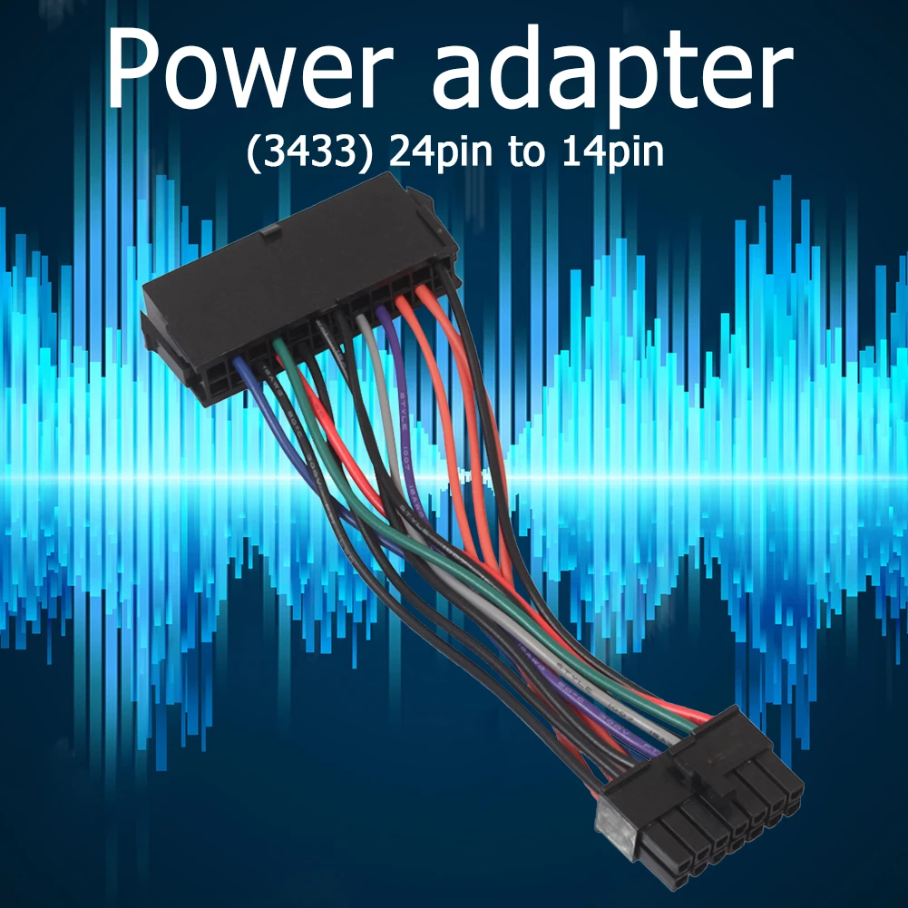 ATX 24 Pin to 14 Pin Adapter Power Wire Cable Cord for Lenovo for IBM Q77 B75 Riser Card Extension Port Adapter
ATX 24 Pin to 14 Pin Adapter Power Wire Cable Cord for Lenovo for IBM Q77 B75 Riser Card Extension Port Adapter