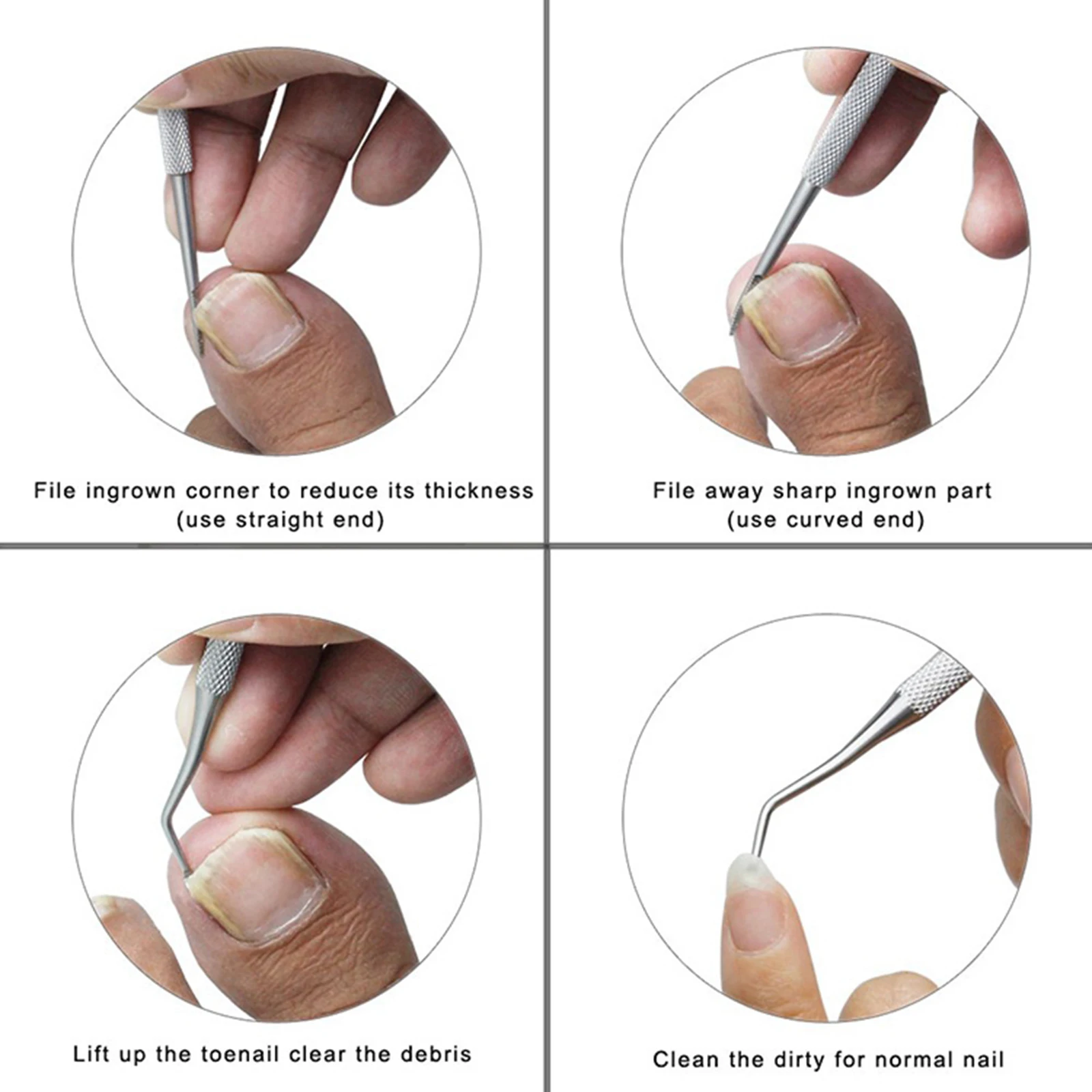 Stainless Steel Toenail Scissors Pedicure Easy Use W / Ingrown Toenail Fichi
Stainless Steel Toenail Scissors Pedicure Easy Use W / Ingrown Toenail Fichi