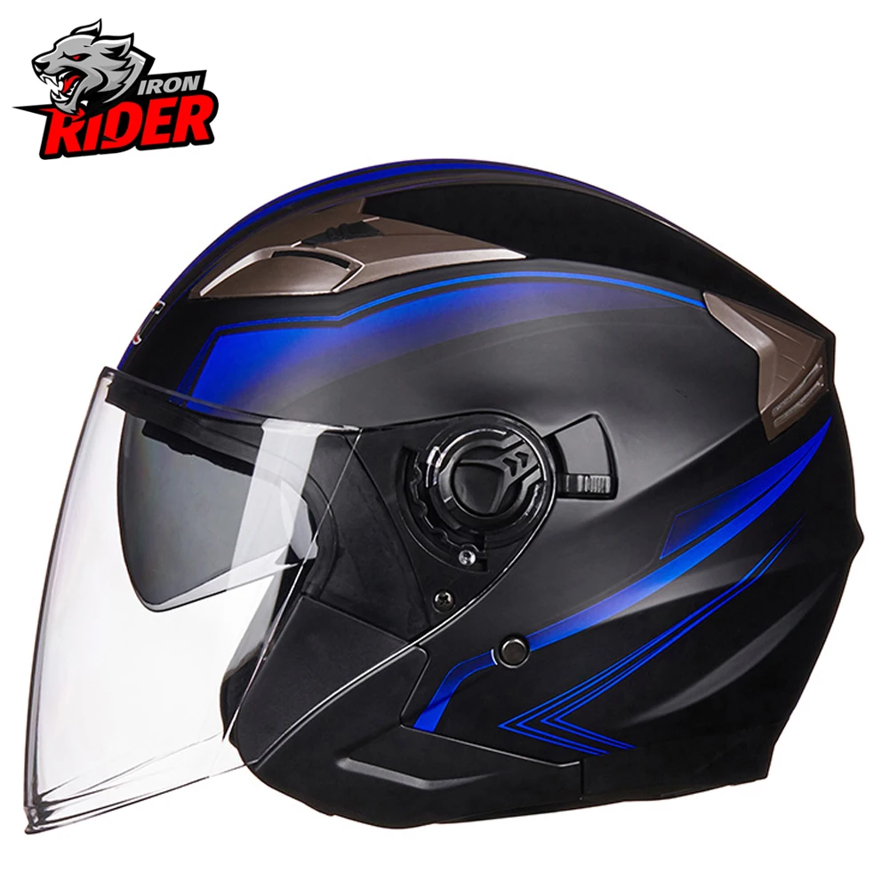 GXT Motorcycle Helmet Half Face ABS Moto Helmet Electric Safety Double Lens Helmet Moto Casque For Women/Men Casco Moto Black
GXT Motorcycle Helmet Half Face ABS Moto Helmet Electric Safety Double Lens Helmet Moto Casque For Women/Men Casco Moto Black