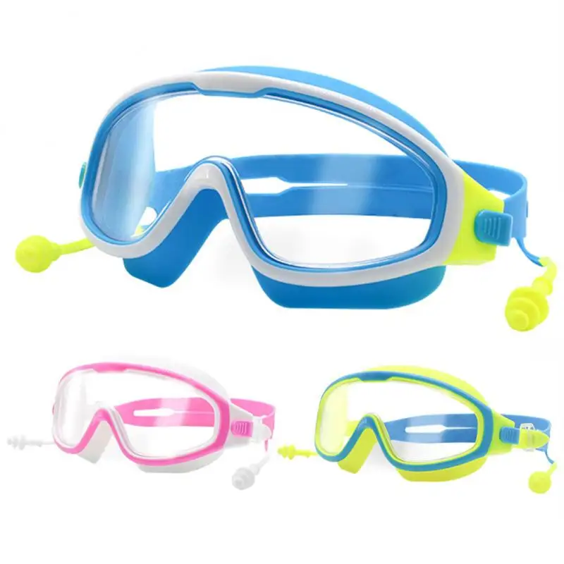 Big Frame Professional Swimming Waterproof Soft Silicone Anti-Fog Comfortable One-piece Earplugs Children Swimming Goggles
Big Frame Professional Swimming Waterproof Soft Silicone Anti-Fog Comfortable One-piece Earplugs Children Swimming Goggles