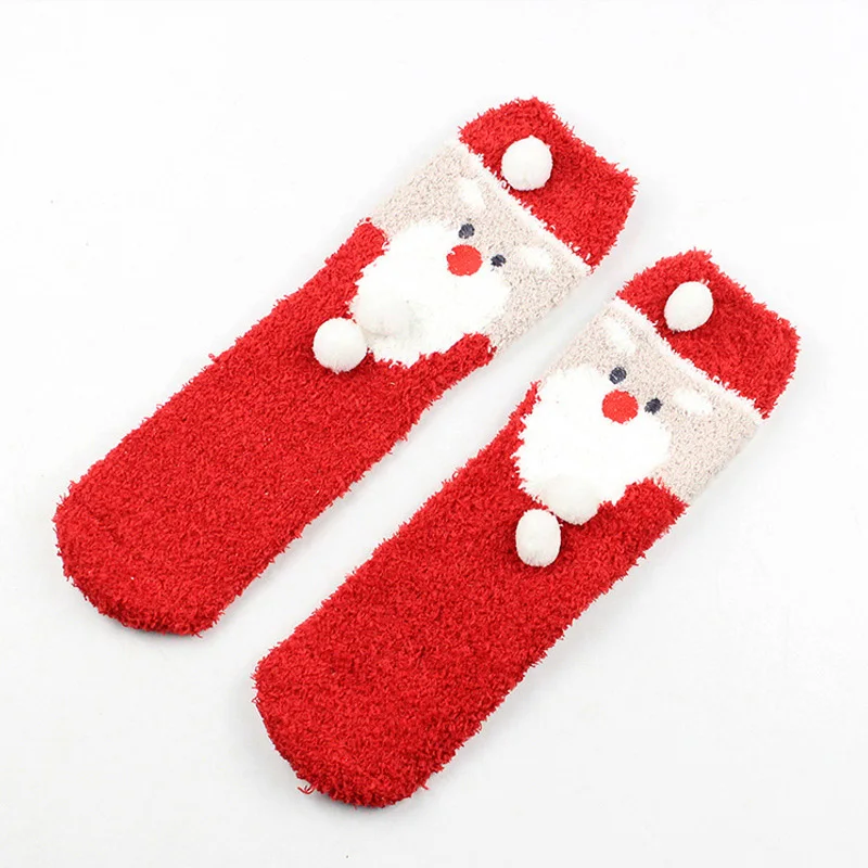 Woman Socks Thickened Half Velvet Floor Coral Floor Sock Comfortable Soft Sleeping Winter Cute Cartoon Animal Christmas Gift
Woman Socks Thickened Half Velvet Floor Coral Floor Sock Comfortable Soft Sleeping Winter Cute Cartoon Animal Christmas Gift