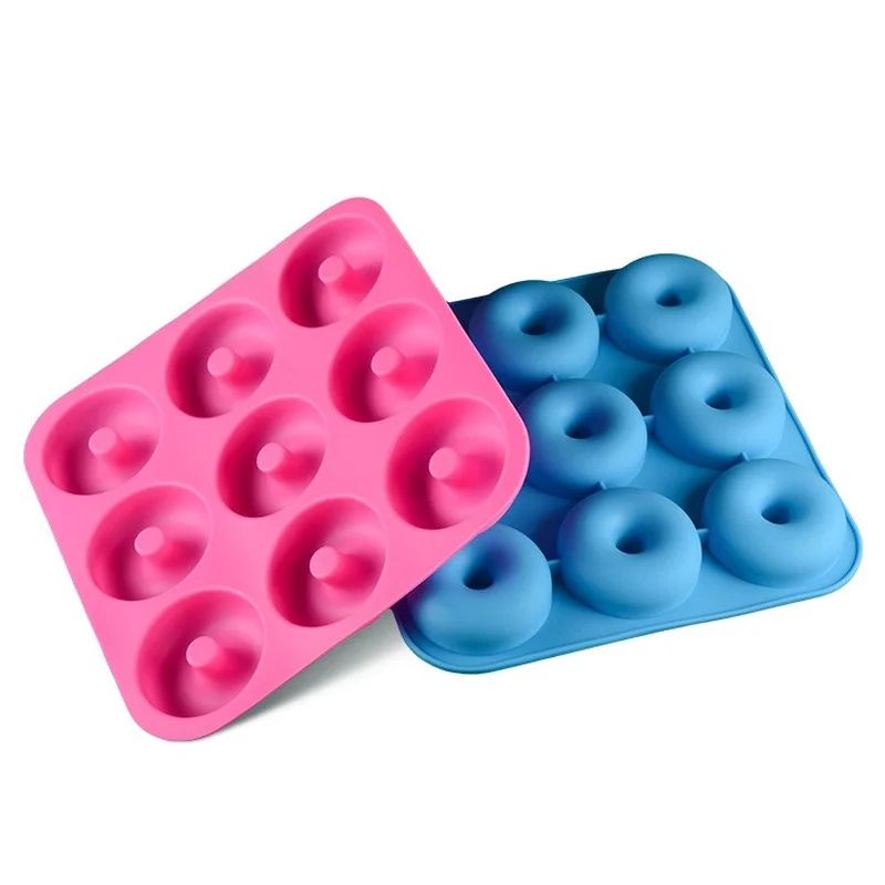 9 Cavity Doughnuts Silicone Mold Baking Pastry Tools Baking Jelly Fondant Chocolate Donuts Cupcake DIY Bakeware Color Random
9 Cavity Doughnuts Silicone Mold Baking Pastry Tools Baking Jelly Fondant Chocolate Donuts Cupcake DIY Bakeware Color Random