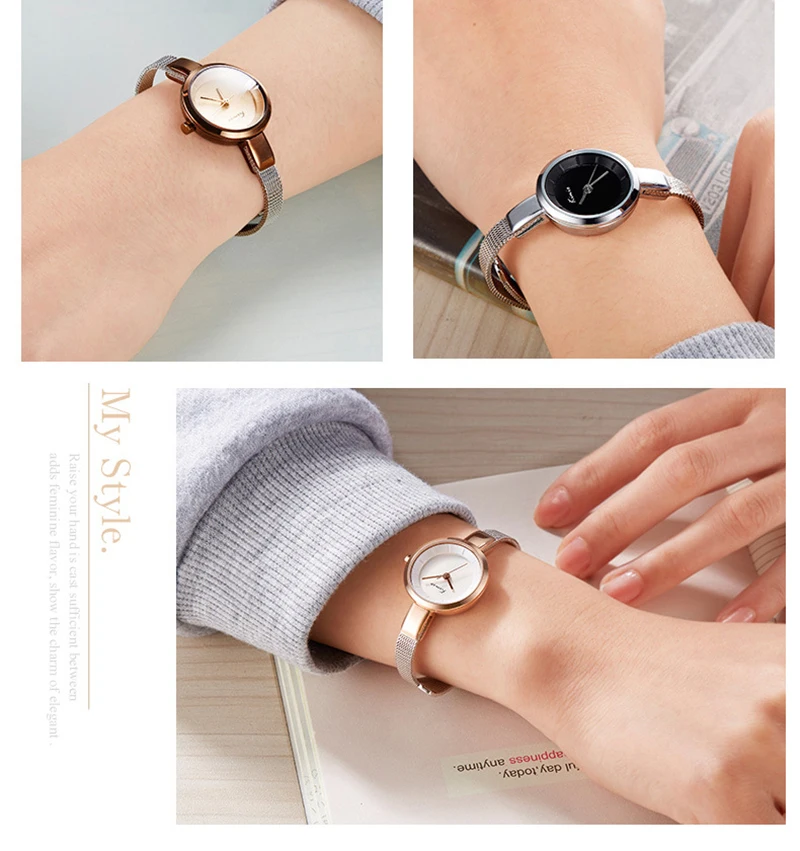 NO.2 Women's Bracelet Watch Stainless Steel Fine Mesh Quartz Watches Women Ladies Dress Wristwatch With Gift Box reloje mujer
NO.2 Women's Bracelet Watch Stainless Steel Fine Mesh Quartz Watches Women Ladies Dress Wristwatch With Gift Box reloje mujer