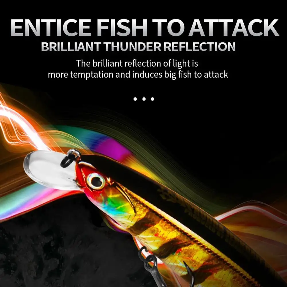 13cm 21g SP Depth1.8m Top Fishing Lures Wobbler Hard Bait Quality Professional Minnow For Fishing Tackle
13cm 21g SP Depth1.8m Top Fishing Lures Wobbler Hard Bait Quality Professional Minnow For Fishing Tackle
