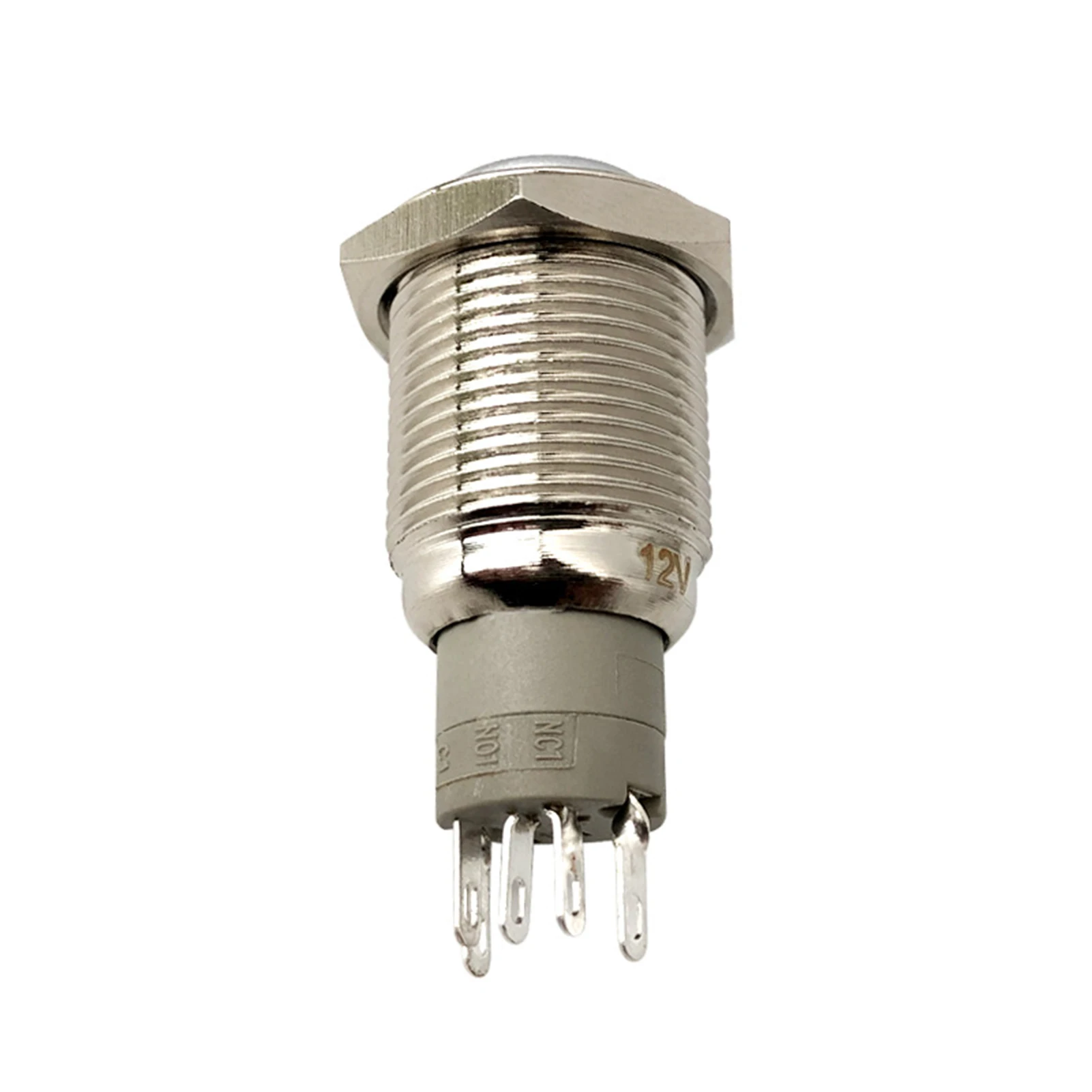 16mm Waterproof Momentary High Round Metal Push Button Switch Car Start Horn Speaker Bell Automatic Reset Pretty
16mm Waterproof Momentary High Round Metal Push Button Switch Car Start Horn Speaker Bell Automatic Reset Pretty